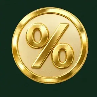 Gold percent coin — Wild Dice