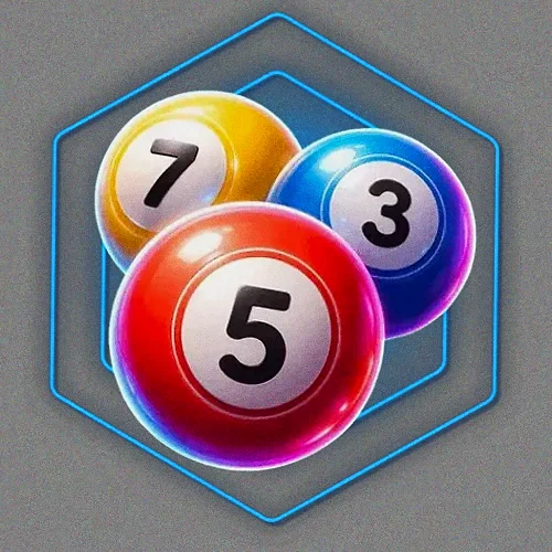 Numbered bingo balls