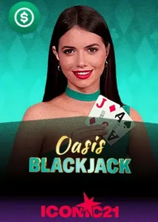 Oasis Blackjack live game cover