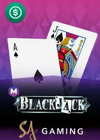 M Blackjack live game cover