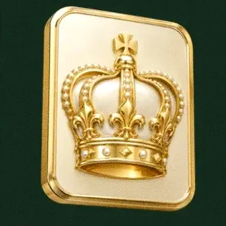 Royal crown plaque — Wild Dice