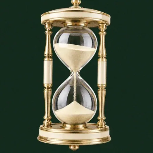 Ornate hourglass — Wild Dice