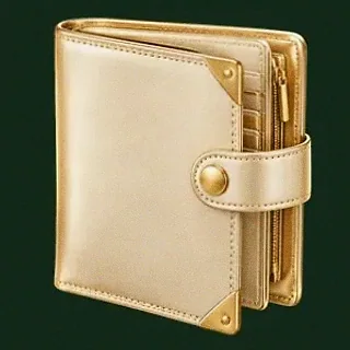 Leather bifold wallet — Wild Dice