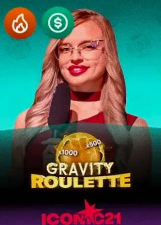 Gravity Roulette live game cover